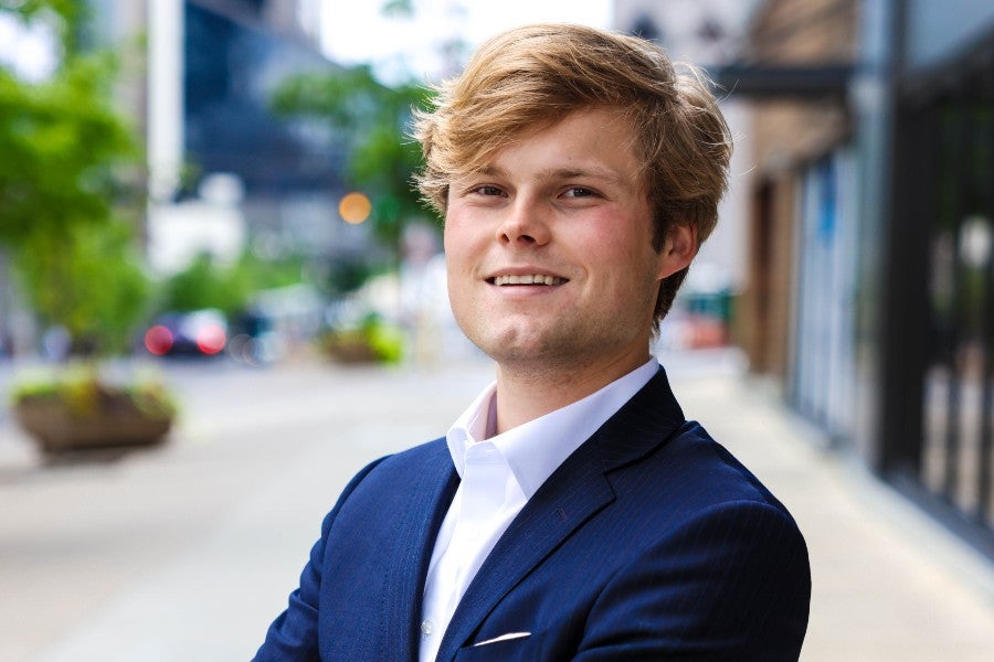 Alumnus turns interest in Bitcoin into job with an influential Bitcoin